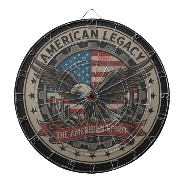 US 250th Anniversary  Dartboard (Front)