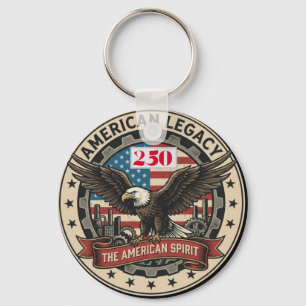 US 250th Anniversary Key Ring