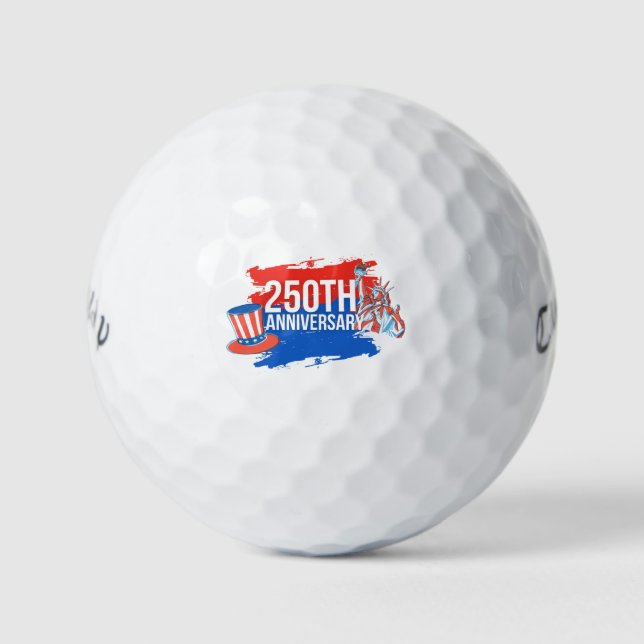 US 250th Anniversary of Independence (1776–2026)  Golf Balls (Front)