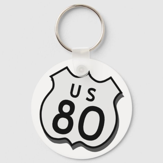 US 80 Key Fob (Front)