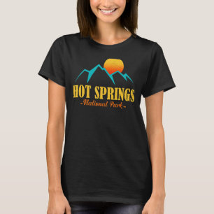 US Adventure Vintage Hot Springs National Park Sou T-Shirt