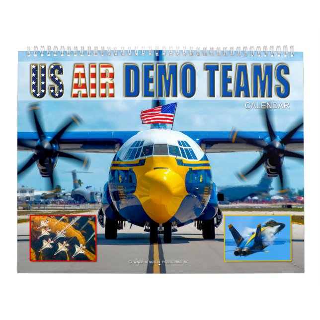 US AIR DEMONSTRATION TEAMS CALENDAR (Cover)