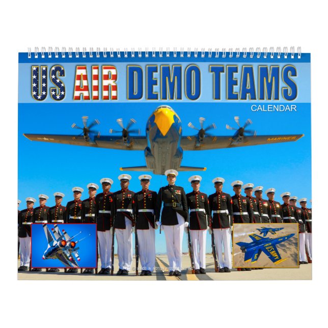 US AIR DEMONSTRATION TEAMS CALENDAR (Cover)