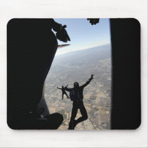 US Air Force Academy Parachute Team Mouse Mat