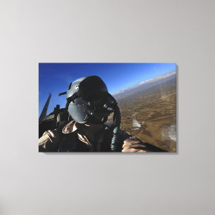 US Air Force Aerial Combat Photographer Canvas Print