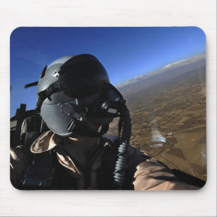 US Air Force Aerial Combat Photographer Mouse Mat