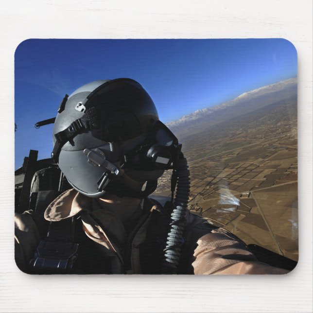 US Air Force Aerial Combat Photographer Mouse Mat (Front)