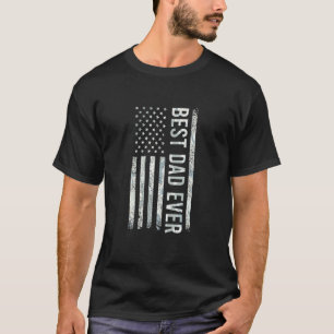 Us Air Force Best Dad Ever Usaf Camouflage Camo 4t T-Shirt