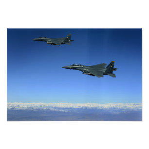 US Air Force F-15E Strike Eagles 2 Photo Print