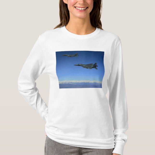 US Air Force F-15E Strike Eagles 2 T-Shirt (Front)