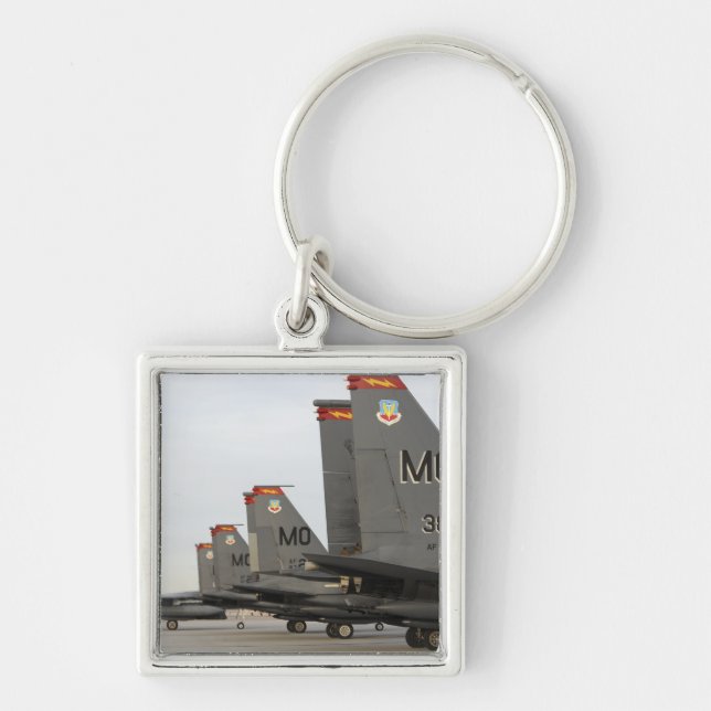 US Air Force F-15E Strike Eagles Key Ring (Front)