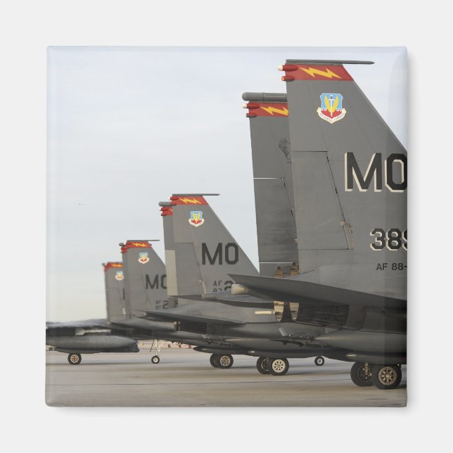 US Air Force F-15E Strike Eagles Magnet (Front)