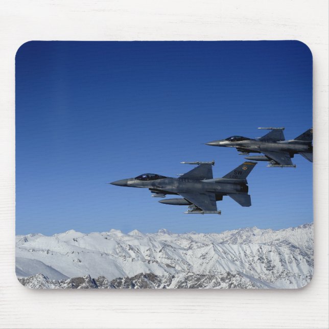 US Air Force F-16 Fighting Falcons Mouse Mat (Front)
