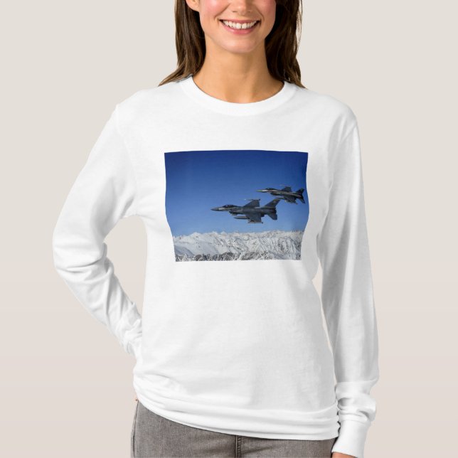 US Air Force F-16 Fighting Falcons T-Shirt (Front)