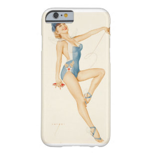 US Air Force Girl Pin Up Art Barely There iPhone 6 Case