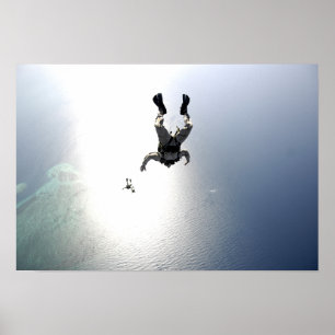 US Air Force pararescuemen Poster