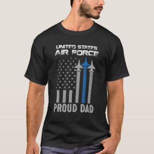 Us Air Force Proud Dad   Proud Air Force Dad Men F T-Shirt