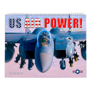 US AIR POWER! – Air Force Aviation Calendar