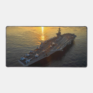 US AIRCRAFT CARRIER - CVN-71 DESK MAT