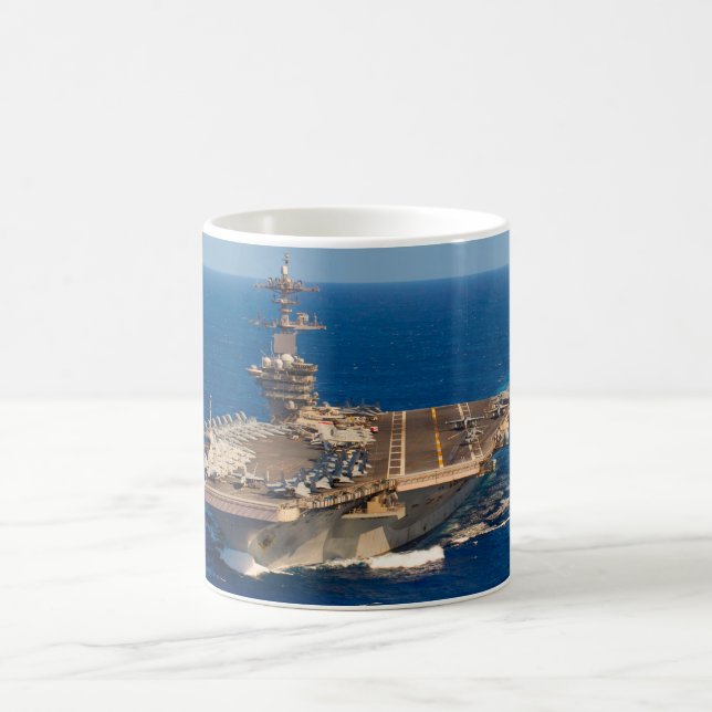 US AIRCRAFT CARRIER – CVN-71 Mug (Center)