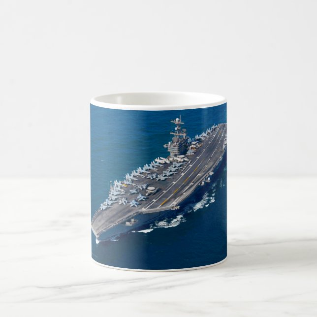US AIRCRAFT CARRIER – CVN-74 Mug (Center)