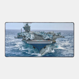 US AIRCRAFT CARRIER - CVN-75 DESK MAT