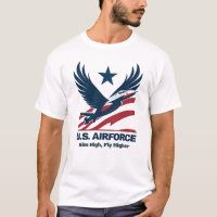 US Airforce Military Souvenir T-Shirt