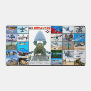 US AIRLIFT AIRCRAFT “MONTAGE” DESK MAT