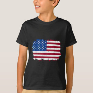 Us American Flag Cool Patriotic Usa 4th Of July T-Shirt