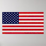 US - American Flag Pop Art Poster Print<br><div class="desc">Flag of USA Posters Prints - United States of America - US Flag American Pop Art Image - Patriotic American National Images - American National Flag - National Flag of USA - The Stars and Stripes,  Old Glory,  The Star Spangled Banner</div>
