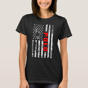 US American Flag Sports Patriotic Polo