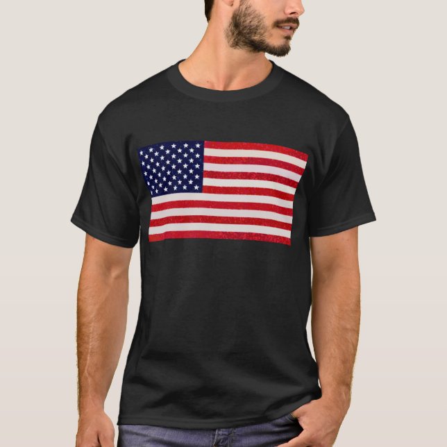 US - American Flag T-Shirt (Front)
