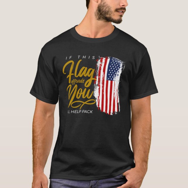 US American Flag T-Shirt (Front)