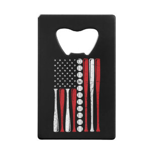US American Flag Vintage Baseball Flag 4th Of July