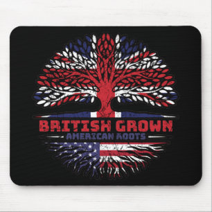 US American USA United States Uk United Kingdom Mouse Mat