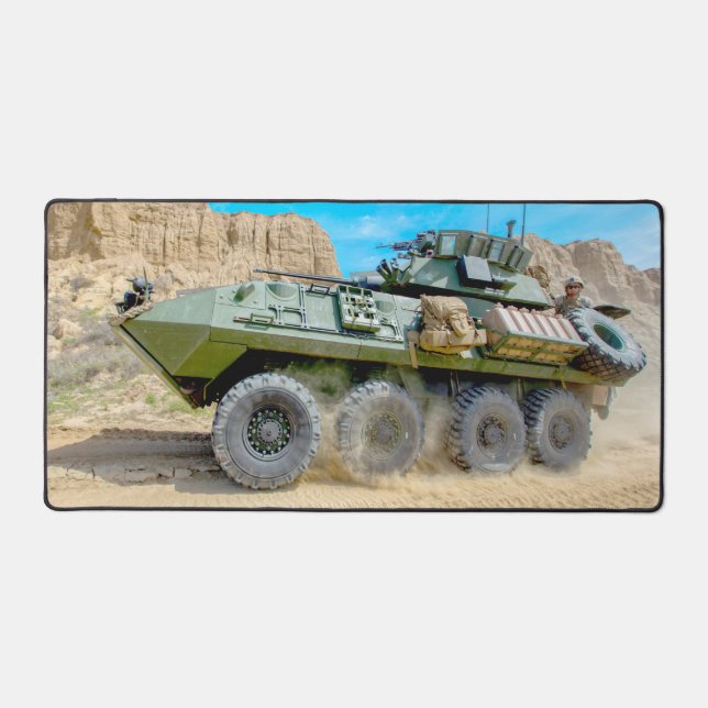 US ARMORED PERSONNEL CARRIER – LAV-25 DESK MAT (Front)