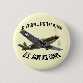 US Army Air Corps 6 Cm Round Badge