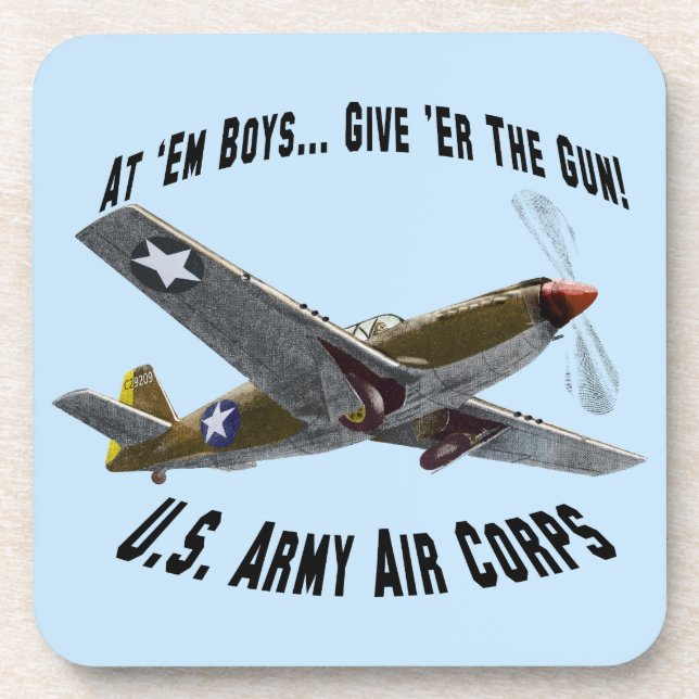 US Army Air Corps Coaster (Front)