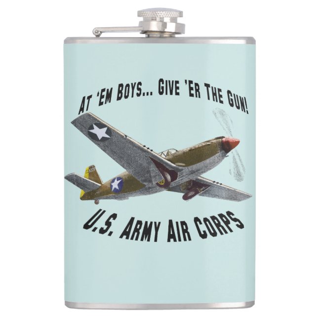 US Army Air Corps Hip Flask (Front)