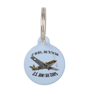 US Army Air Corps Pet Tag