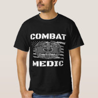 US ARMY Combat Medic Tee, Perfect Veteran Medical