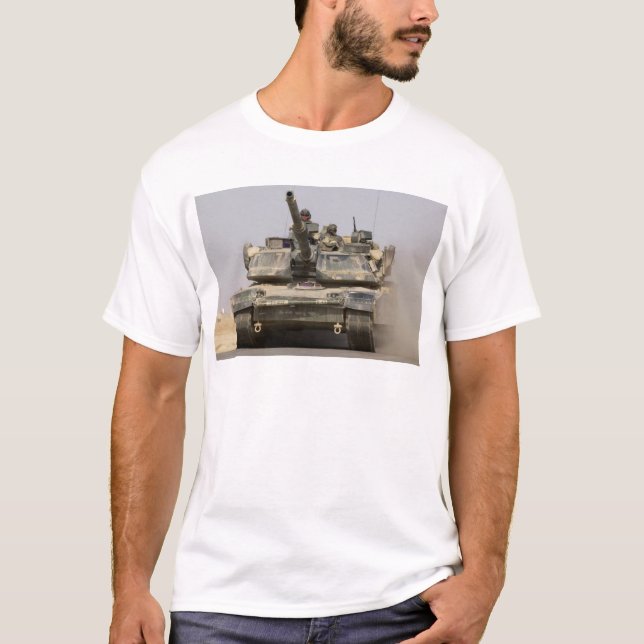 US_Army_M1A1_Abrams_main_battle_tank T-Shirt (Front)