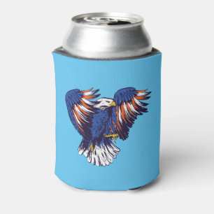 US Bald Eagle Can Cooler