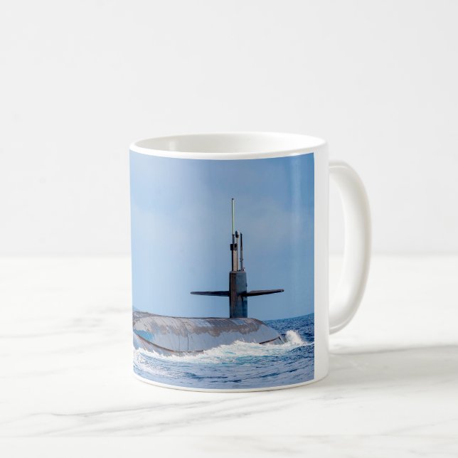 US BALLISTIC MISSILE SUBMARINE – SSBN-730 Mug (Front Right)