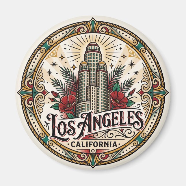 US Bank Tower USA Magnet (Front)