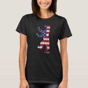 US Berlin Berlin Bear I Love Berlin USA Bear T-Shirt
