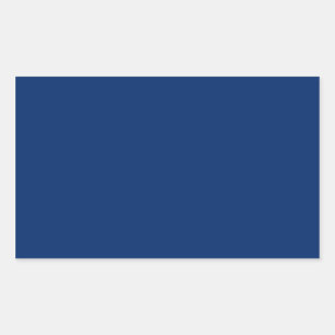 US Blue Rectangular Sticker