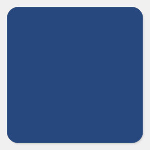 US Blue Square Sticker