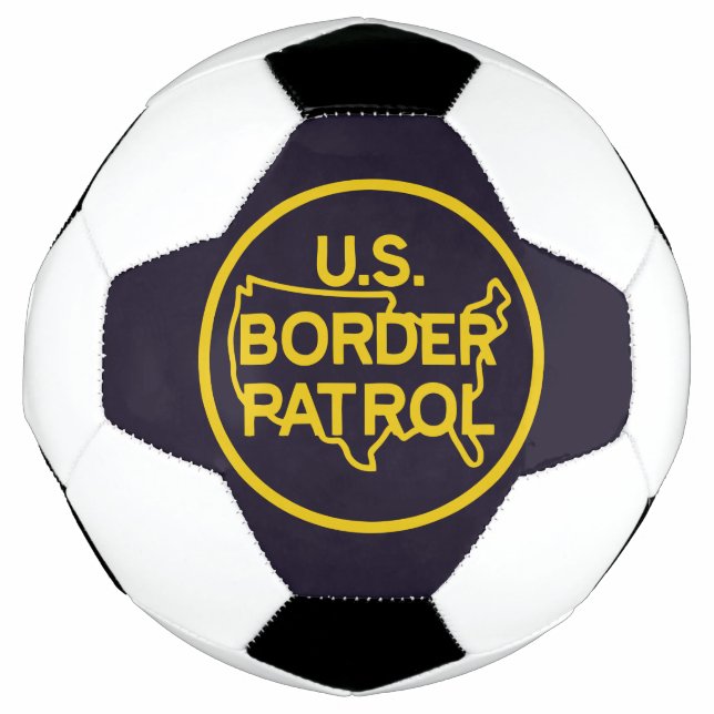 US Border Patrol Seal Football (Front)