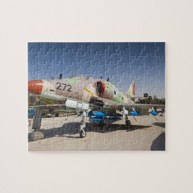 US-built A-4 Skyhawk fighter Jigsaw Puzzle (Horizontal)